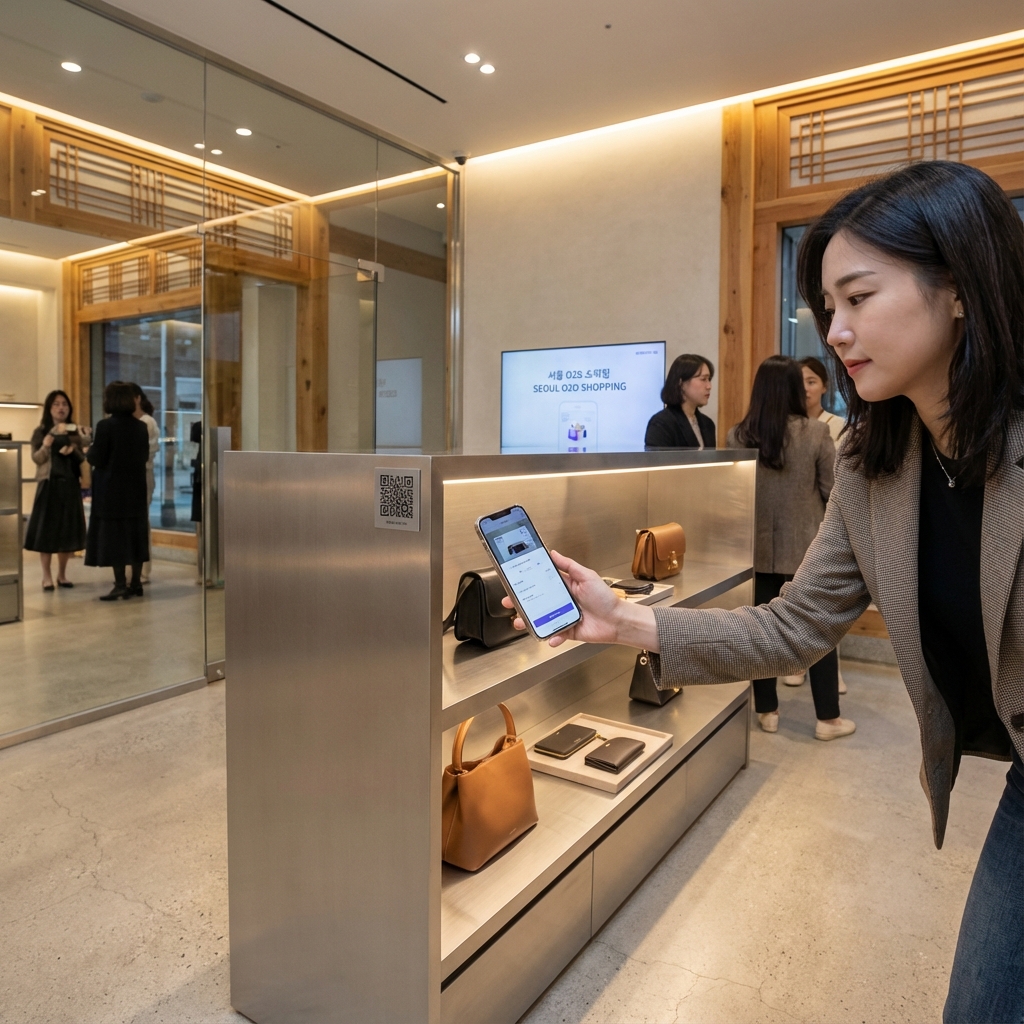 KORIA O2O 전략 - 온라인과 오프라인을 연결하는 프리미엄 쇼핑 경험